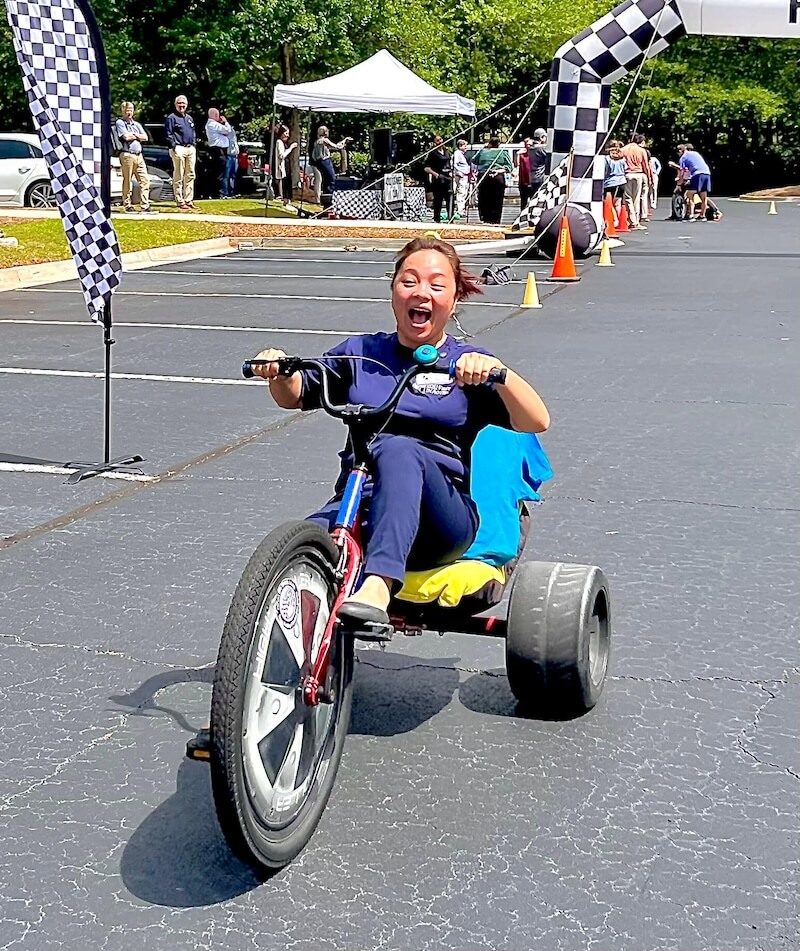 Adult Big Wheel Team Building Event